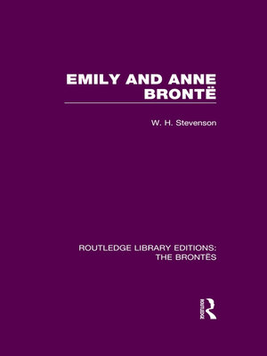 cover image of Emily and Anne Brontë
